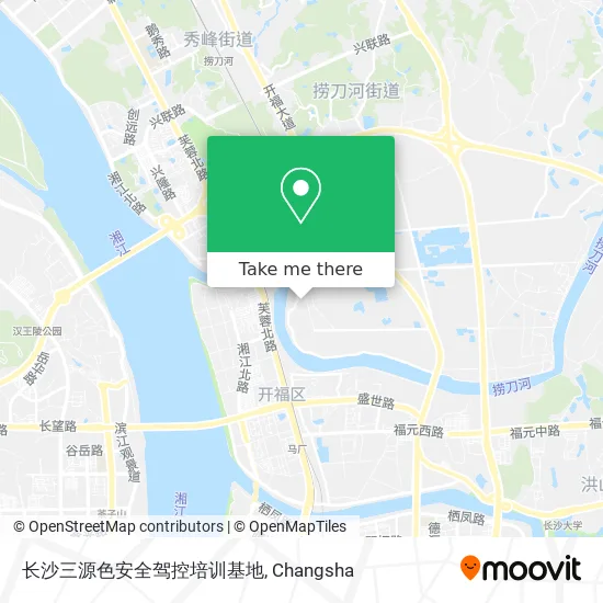 长沙三源色安全驾控培训基地 map