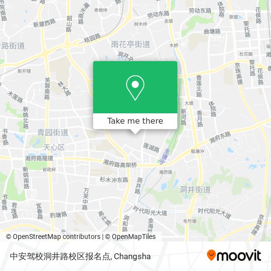 中安驾校洞井路校区报名点 map