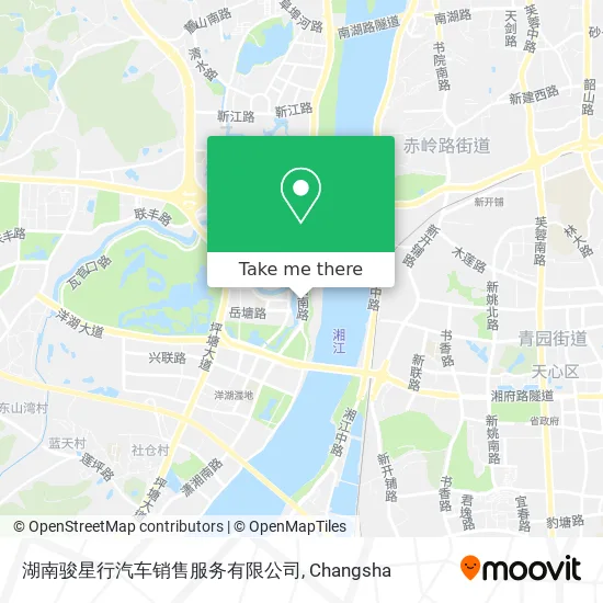 湖南骏星行汽车销售服务有限公司 map