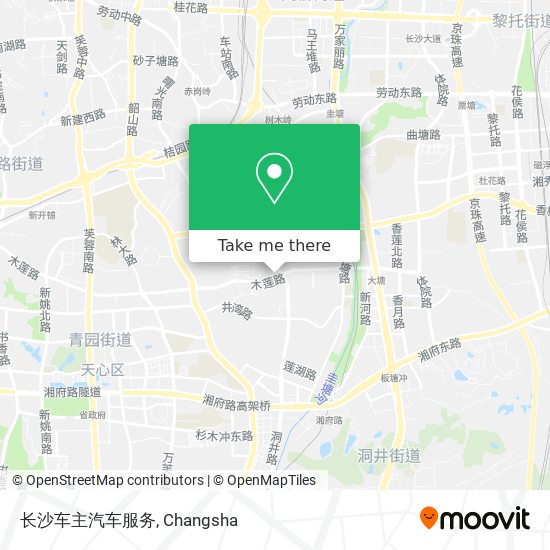 长沙车主汽车服务 map