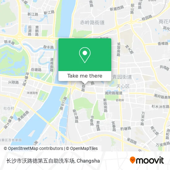 长沙市沃路德第五自助洗车场 map