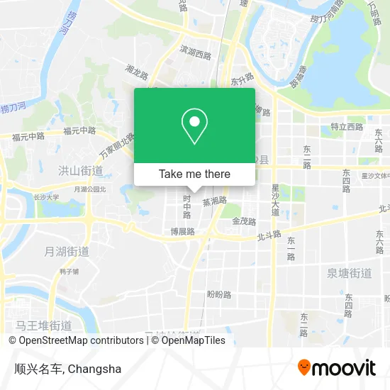顺兴名车 map