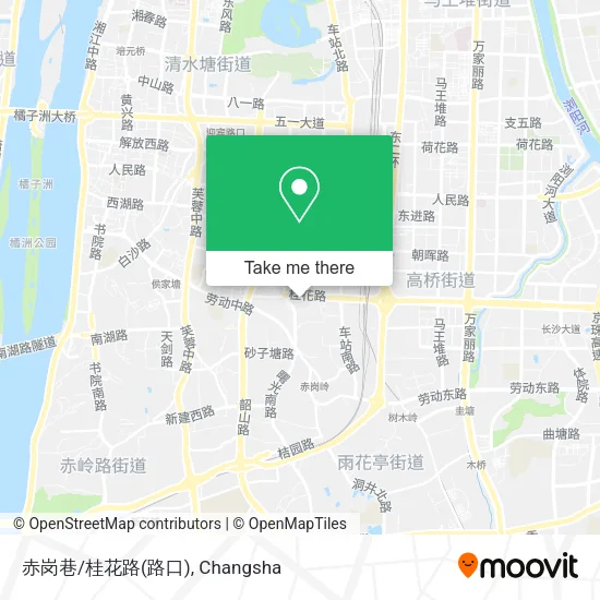 赤岗巷/桂花路(路口) map