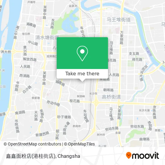 鑫鑫面粉店(港桂街店) map