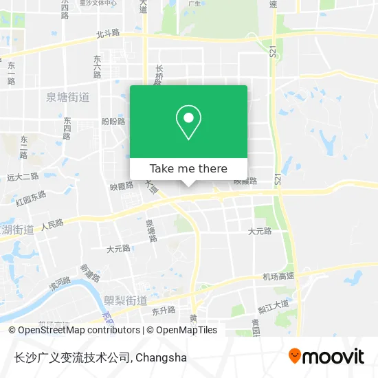 长沙广义变流技术公司 map