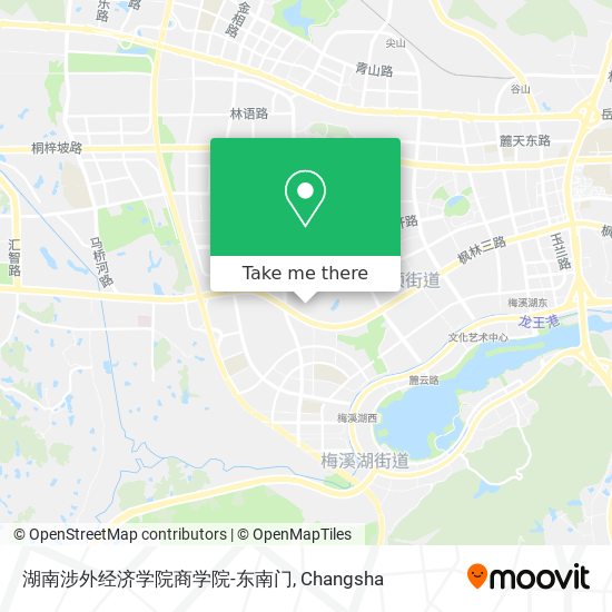 湖南涉外经济学院商学院-东南门 map