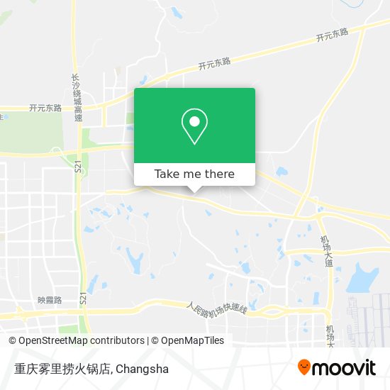 重庆雾里捞火锅店 map