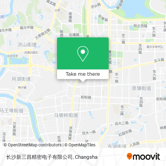 长沙新三昌精密电子有限公司 map