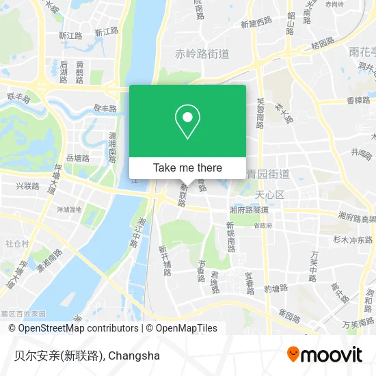 贝尔安亲(新联路) map