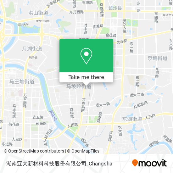 湖南亚大新材料科技股份有限公司 map