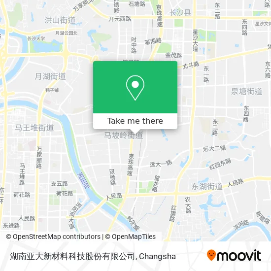 湖南亚大新材料科技股份有限公司 map
