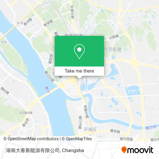 湖南大春新能源有限公司 map