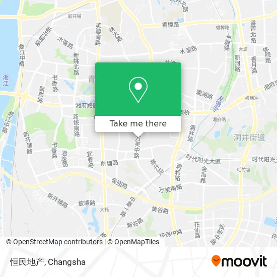 恒民地产 map