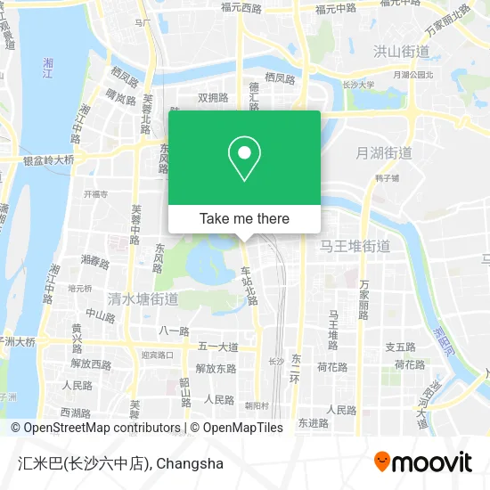 汇米巴(长沙六中店) map