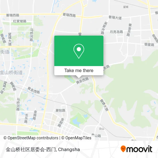 金山桥社区居委会-西门 map