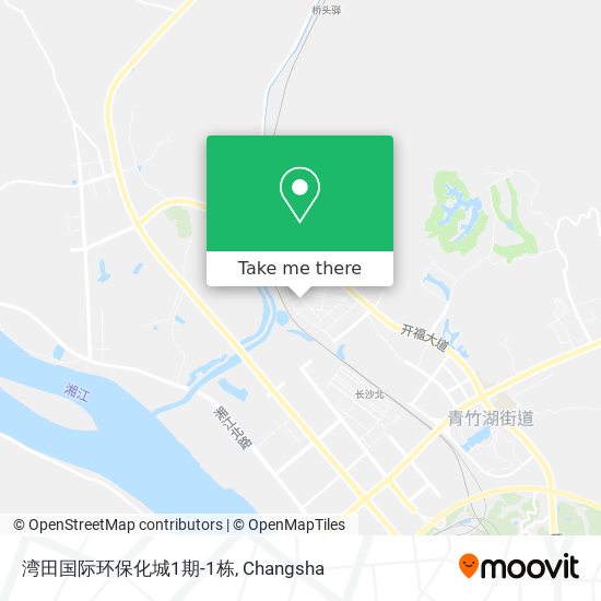 湾田国际环保化城1期-1栋 map