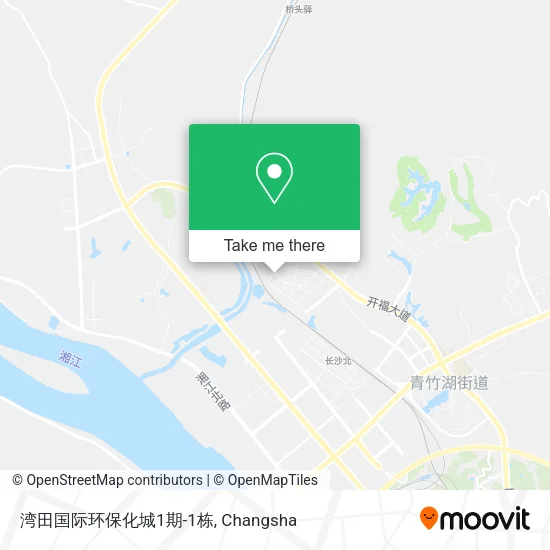 湾田国际环保化城1期-1栋 map