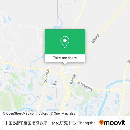 中国(湖南)档案缩微数字一体化研究中心 map