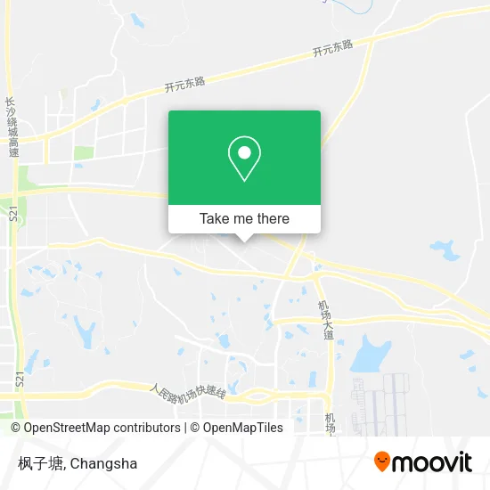 枫子塘 map