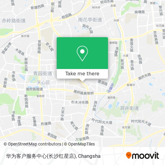 华为客户服务中心(长沙红星店) map