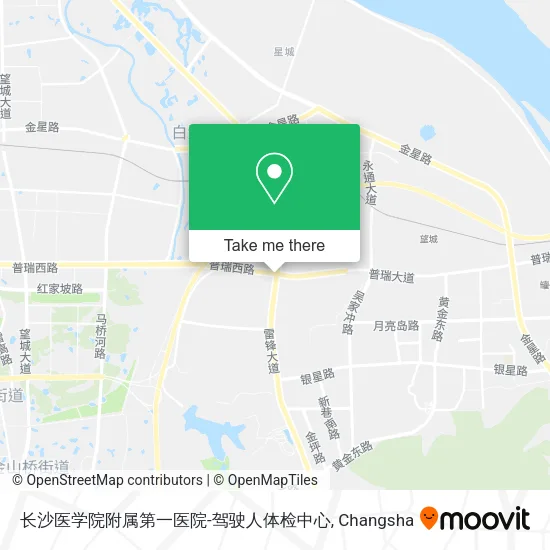 长沙医学院附属第一医院-驾驶人体检中心 map