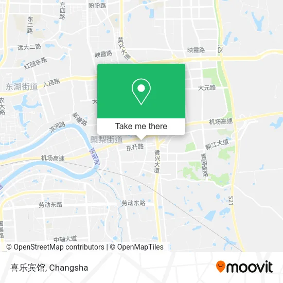 喜乐宾馆 map