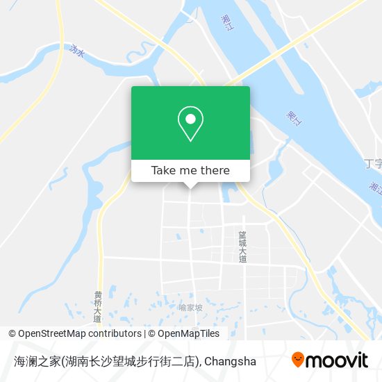 海澜之家(湖南长沙望城步行街二店) map