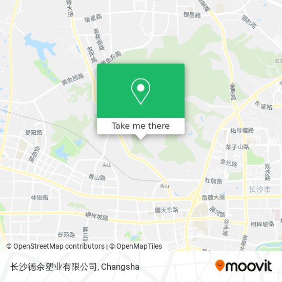 长沙德余塑业有限公司 map