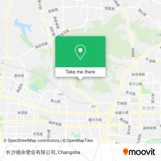 长沙德余塑业有限公司 map
