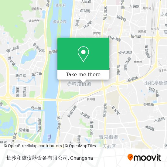 长沙和鹰仪器设备有限公司 map