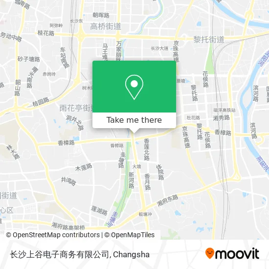 长沙上谷电子商务有限公司 map