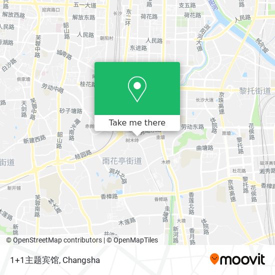 1+1主题宾馆 map