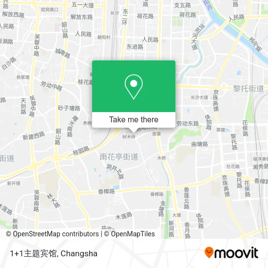 1+1主题宾馆 map