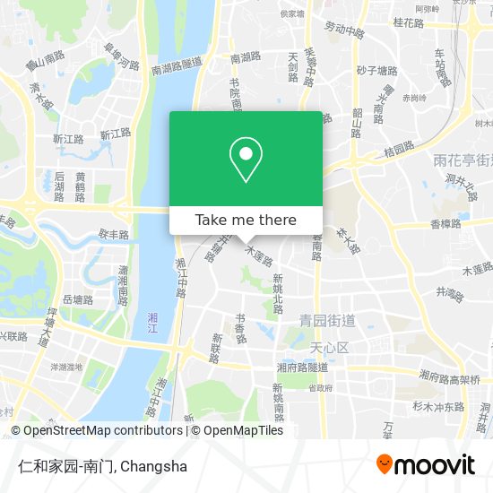 仁和家园-南门 map