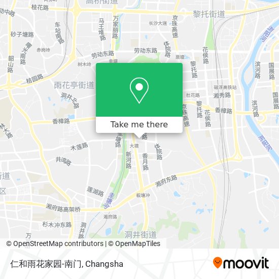 仁和雨花家园-南门 map
