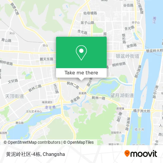 黄泥岭社区-4栋 map