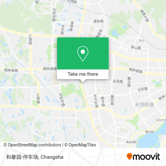 和馨园-停车场 map