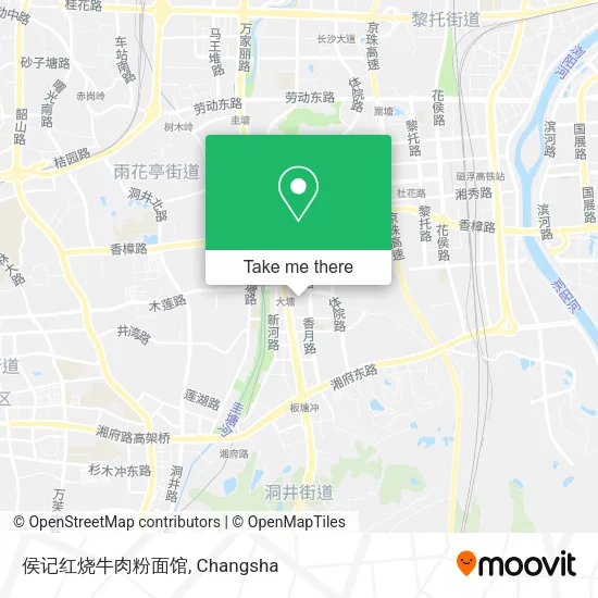 侯记红烧牛肉粉面馆 map