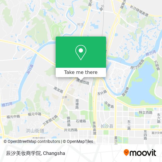 辰汐美妆商学院 map