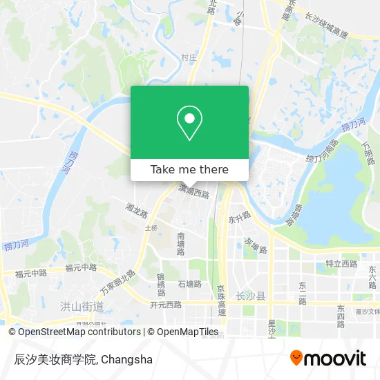 辰汐美妆商学院 map