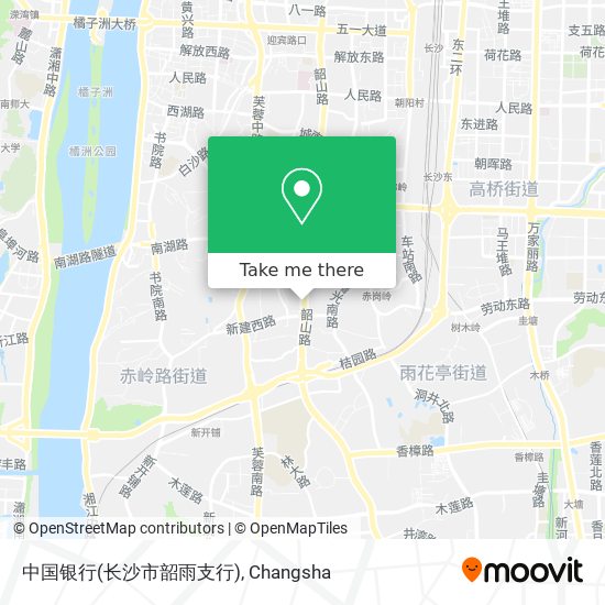 中国银行(长沙市韶雨支行) map