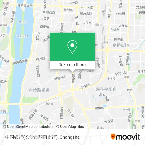 中国银行(长沙市韶雨支行) map