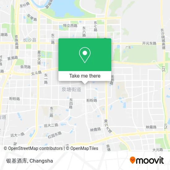 银基酒库 map