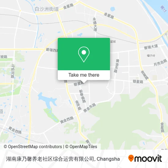 湖南康乃馨养老社区综合运营有限公司 map