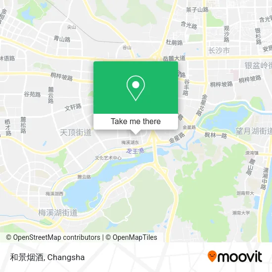 和景烟酒 map