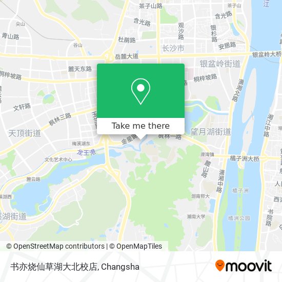书亦烧仙草湖大北校店 map