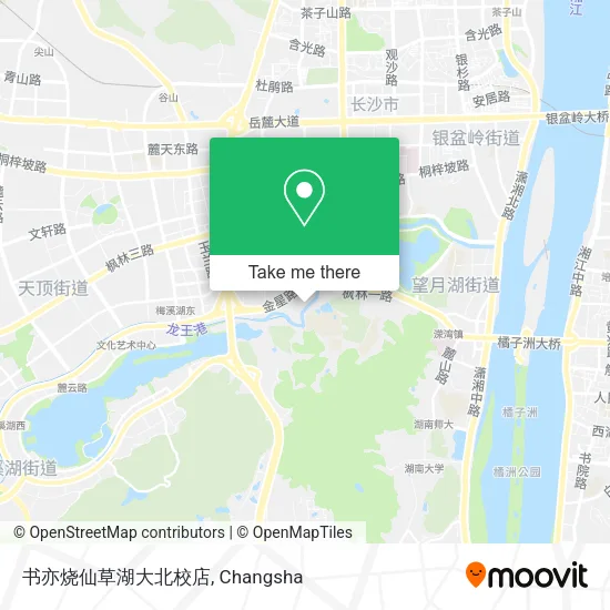 书亦烧仙草湖大北校店 map
