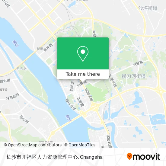 长沙市开福区人力资源管理中心 map