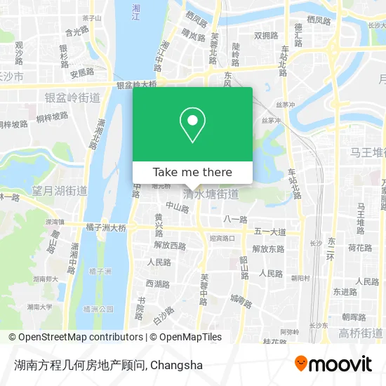 湖南方程几何房地产顾问 map