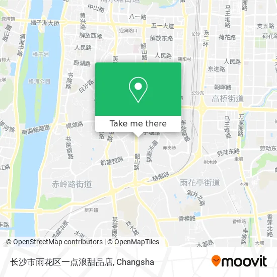 长沙市雨花区一点浪甜品店 map